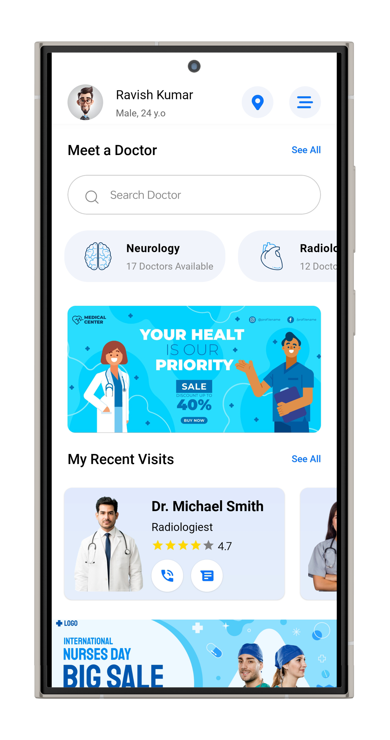 Doctor Appointment Booking App